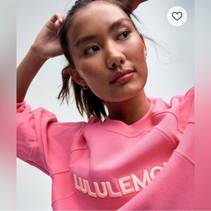 Lululemon Scuba Oversized
Wordmark Pullover Sweatshirt